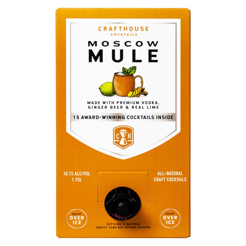 Crafthouse Cocktails - Moscow Mule RTD Cocktail (1.75L/15CT)