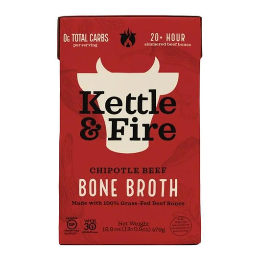 Kettle & Fire - 'Chipotle Beef' Bone Broth (16.9OZ)