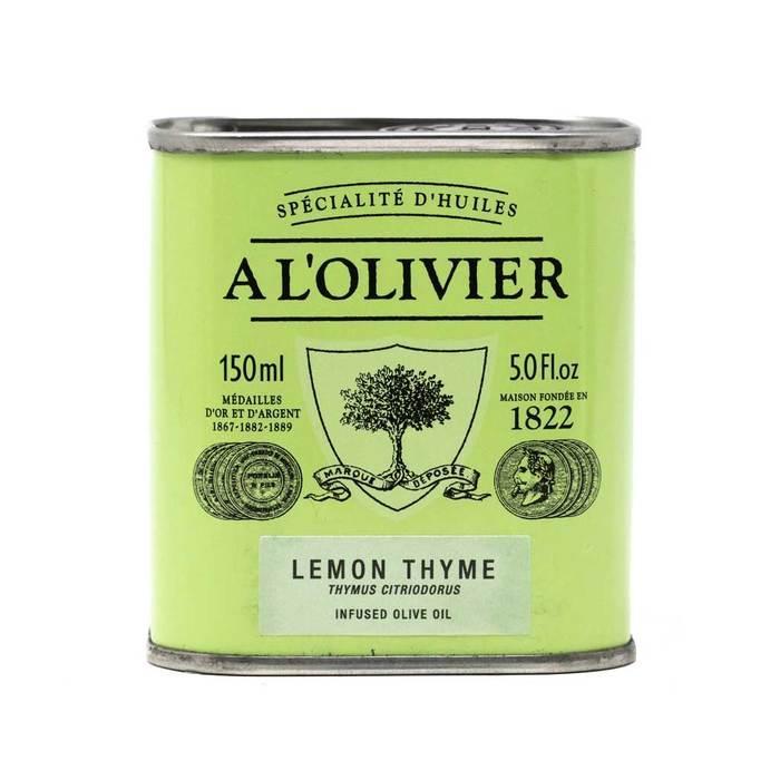 A L'Olivier - Lemon & Thyme Infused Olive Oil (150ML)