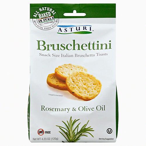 Asturi - 'Bruschettini' Rosemary & Olive Bruschetta Toasts (120G)