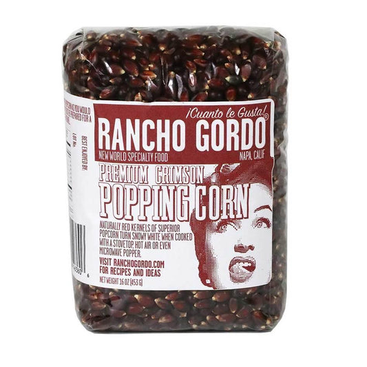Rancho Gordo - Premium Crimson Popping Corn (16OZ)
