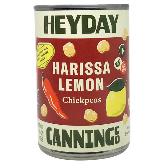 Heyday Canning Co. - 'Harissa Lemon' Chickpeas (15OZ)