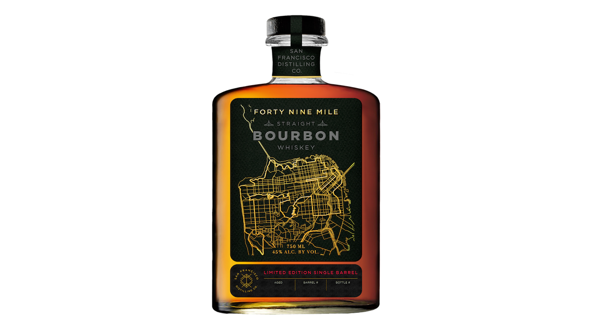 San Francisco Distilling Co. - Limited Edition Single - Barrel 'Forty Nine Mile' Bourbon (750ML)