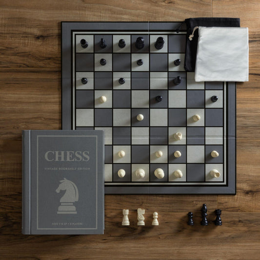 WS Game Company - 'Chess' Vintage Bookshelf Edition