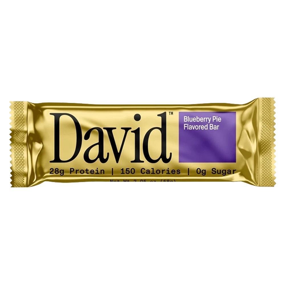 David Protein - 'Blueberry Pie' Protein Bar (28G)
