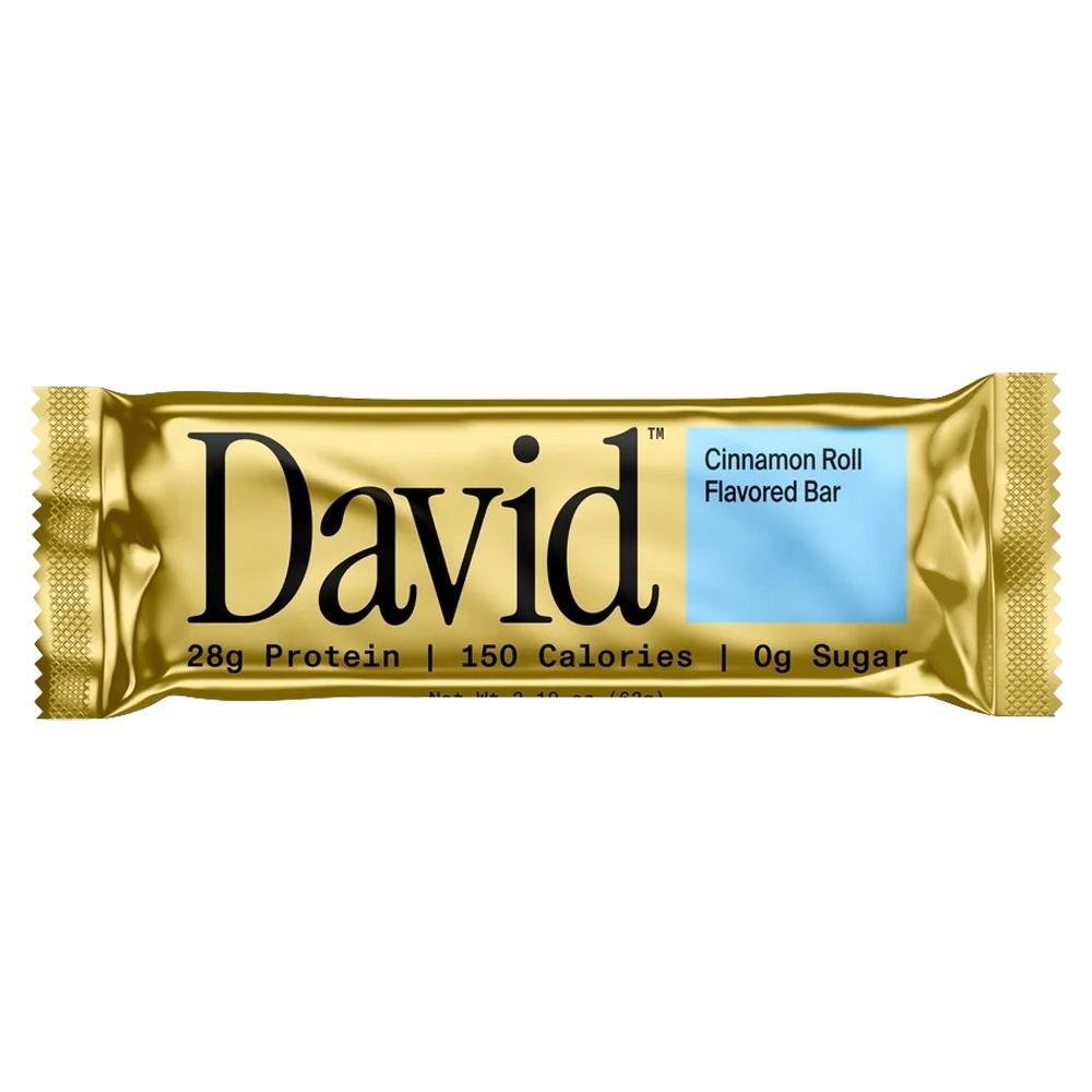 David Protein - 'Cinnamon Roll' Protein Bar (28G)