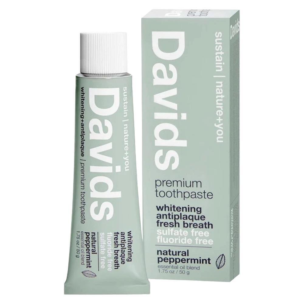 Davids Peppermint Premium Toothpaste 5.25oz for Fresh Breath – The ...