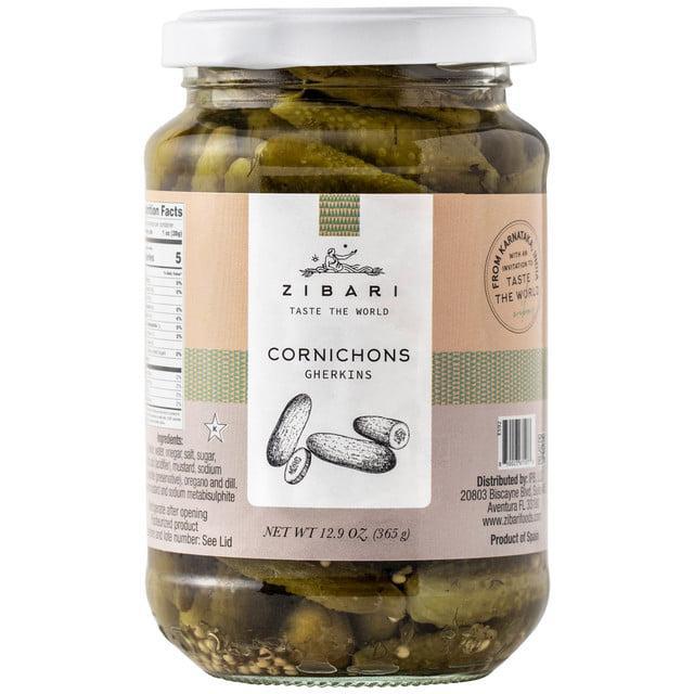 Zibari Foods - Cornichons Gherkins (12.9OZ)