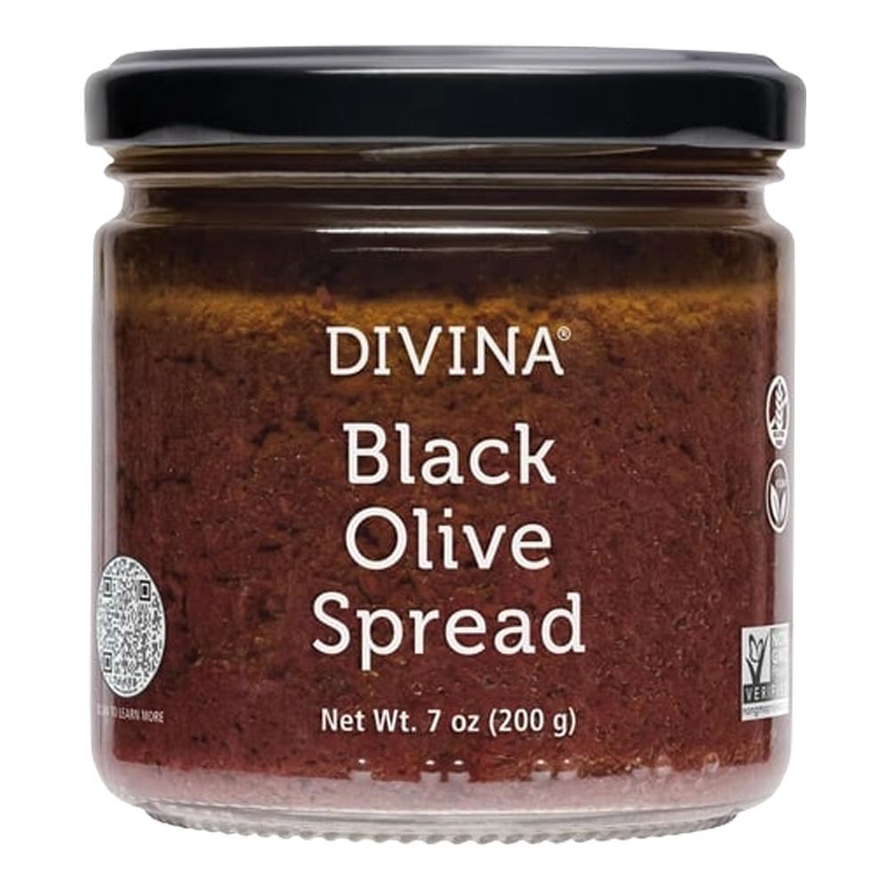 Divina - Black Olive Spread (7OZ).