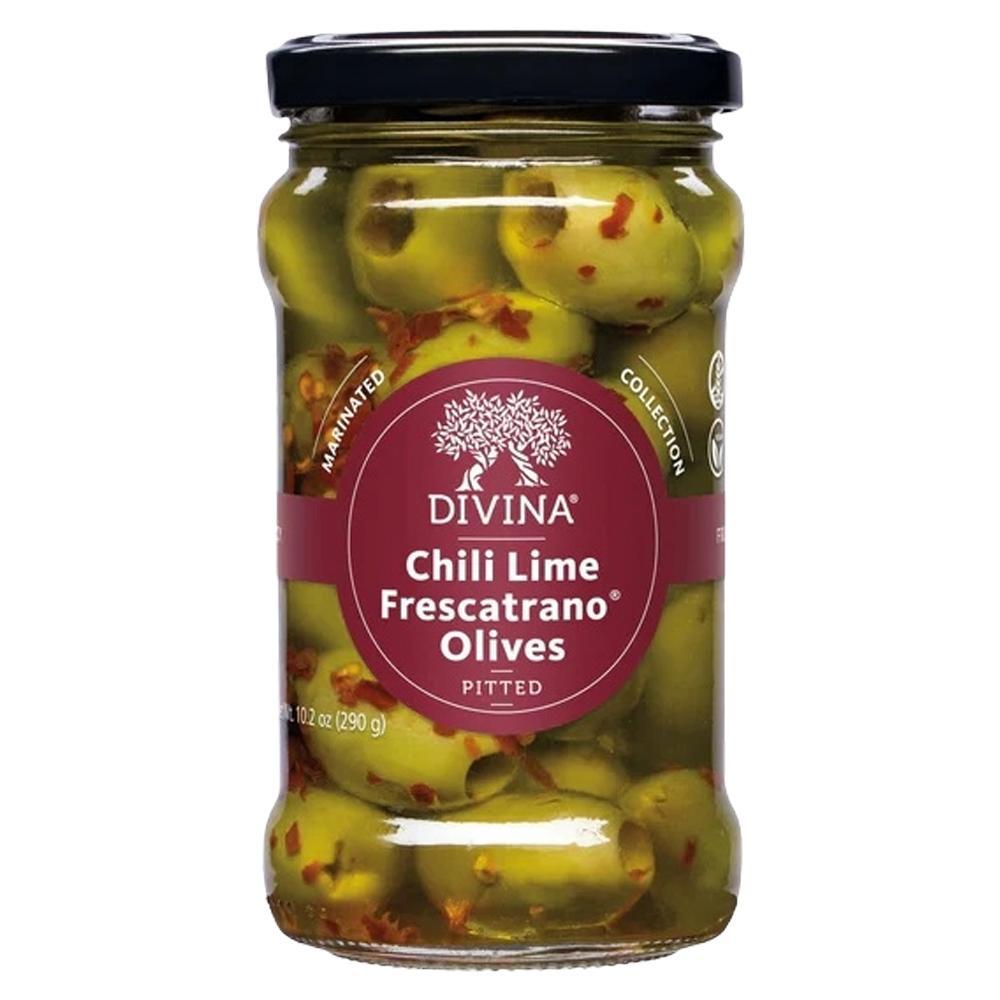 Divina - 'Chili Lime' Frescatrano Olives (10.2OZ)