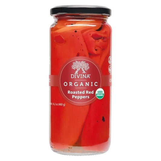 Divina - Organic Roasted Red Peppers (16.2OZ)