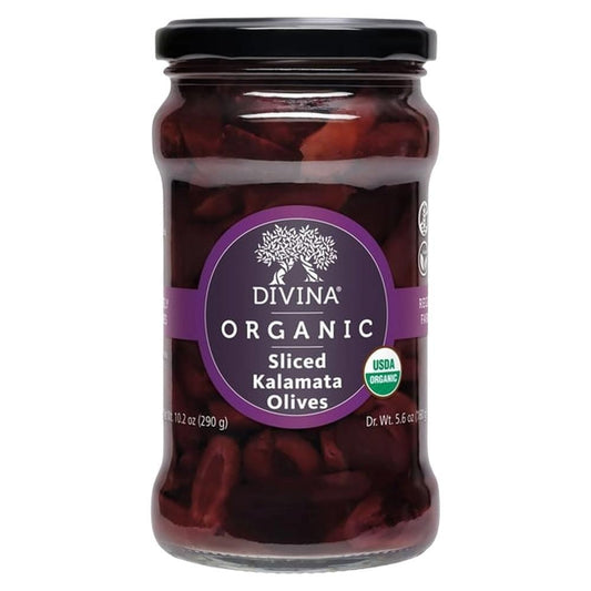 Divina - Organic Sliced Kalamata Olives (5.6OZ)