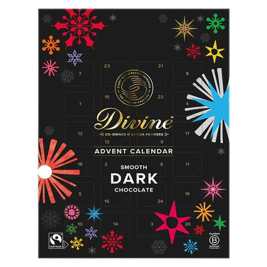 Divine - 'Smooth Dark Chocolate' Advent Calendar (3OZ)