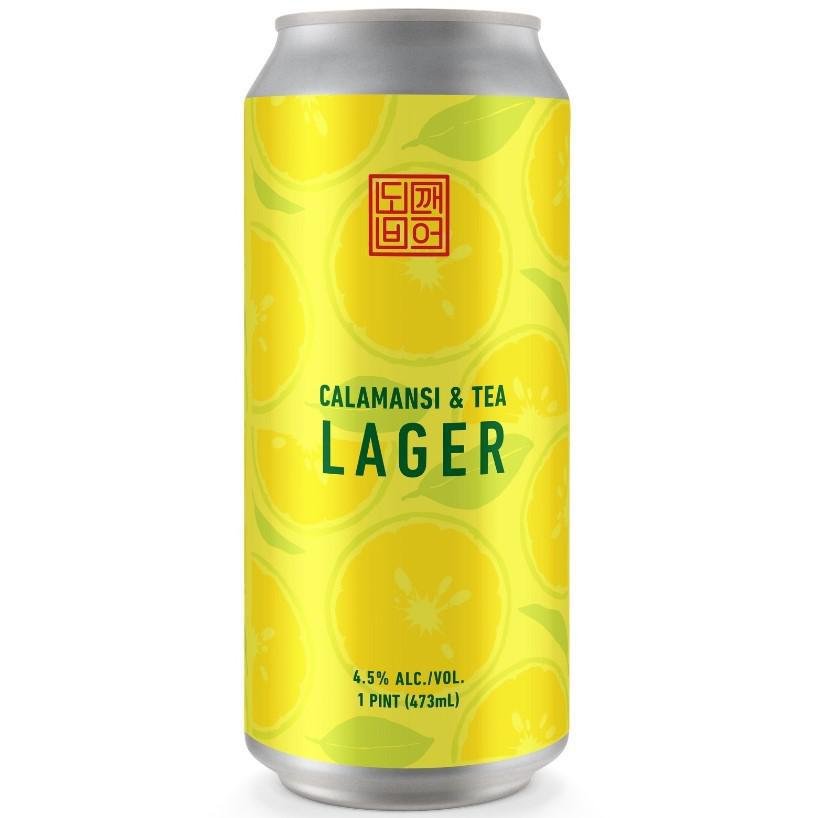 Dokkaebier - 'Calamansi & Tea' Lager (16OZ)