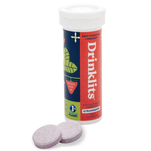 Drinklits Hydration - 'Strawberry' Hydration & Immunity Supplement (10CT)