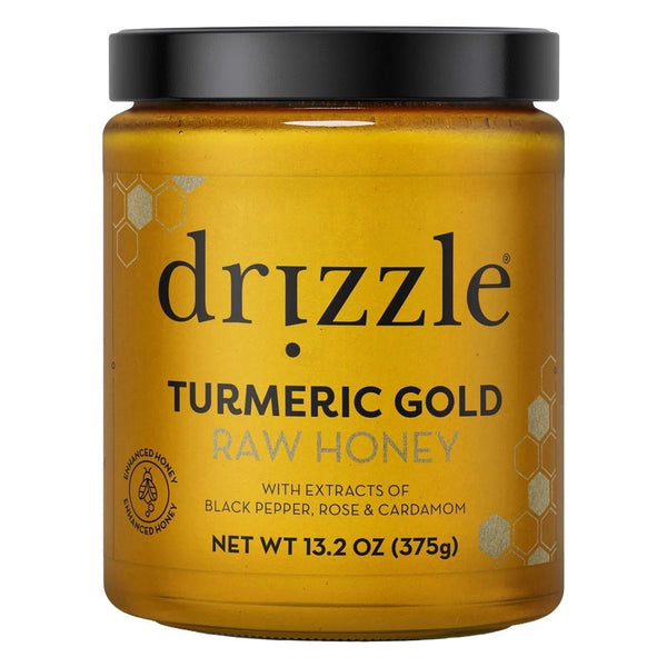 Drizzle Honey - 'Turmeric Gold' Raw Honey (13.20OZ)