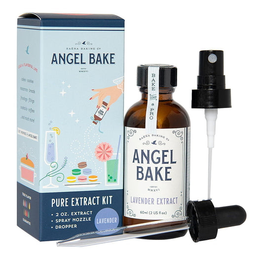 Angel Bake - 'Lavender' Pure Extract Kit w/ Spray Nozzle & Dropper (2OZ)