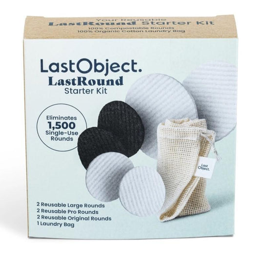 LastObject - 'LastRound Starter Kit' Compostable Rounds & Laundy Bag