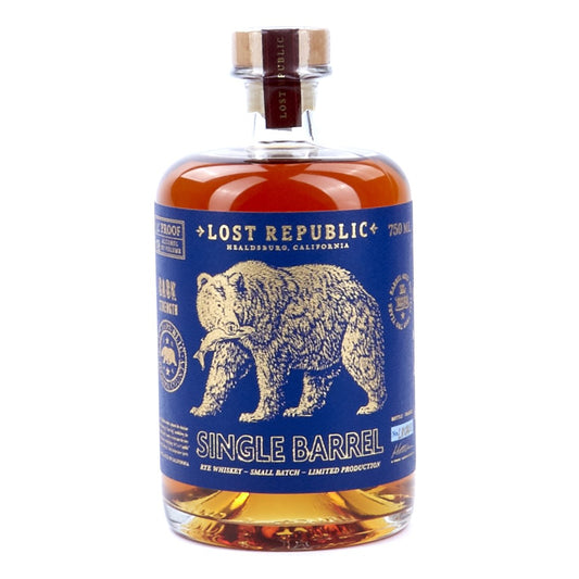 Lost Republic - Single - Barrel Cask - Strength Rye (750ML)