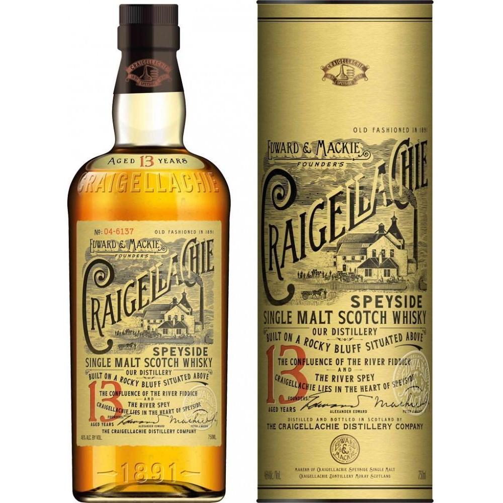 Craigellachie Distillery - 13yr Speyside Single Malt Scotch (750ML)