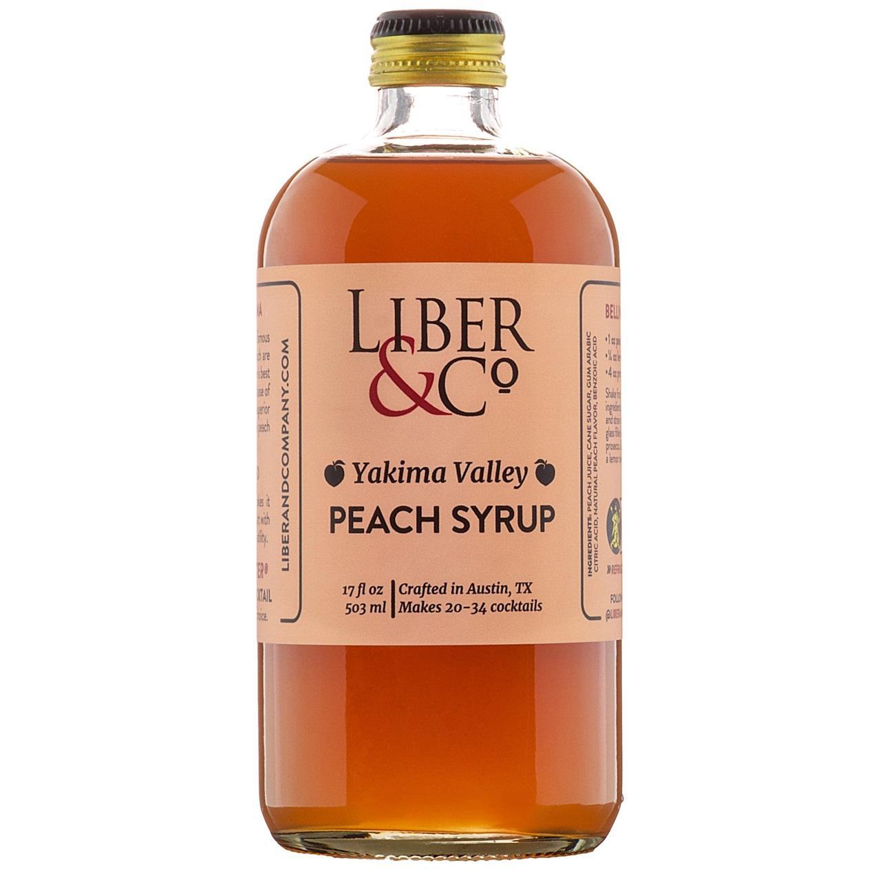 Liber & Co. - 'Yakima Valley' Peach Syrup (9.5OZ)