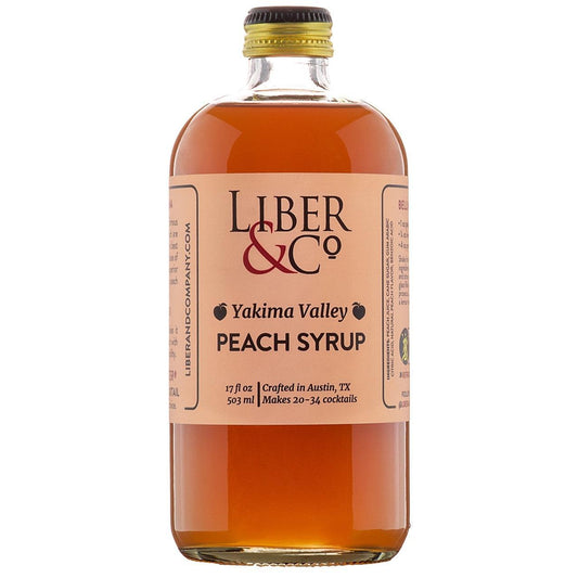 Liber & Co. - 'Yakima Valley' Peach Syrup (9.5OZ)