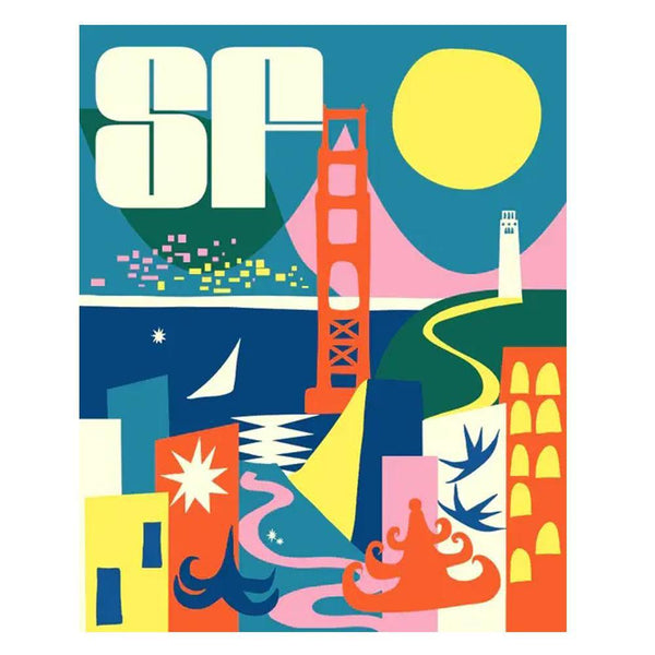 Daniella Manini - 'San Francisco' Print (8"x10").