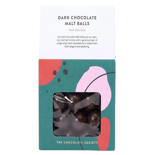 The Chocolate Society - Dark Chocolate Malt Balls (150G)