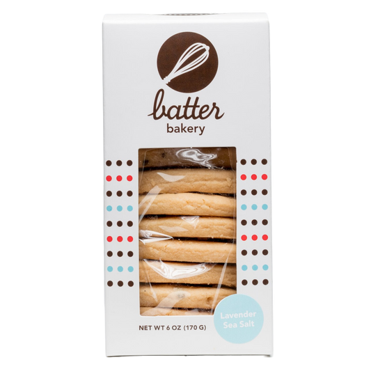 Batter Bakery - 'Lavender & Sea Salt' Shortbread (6OZ)