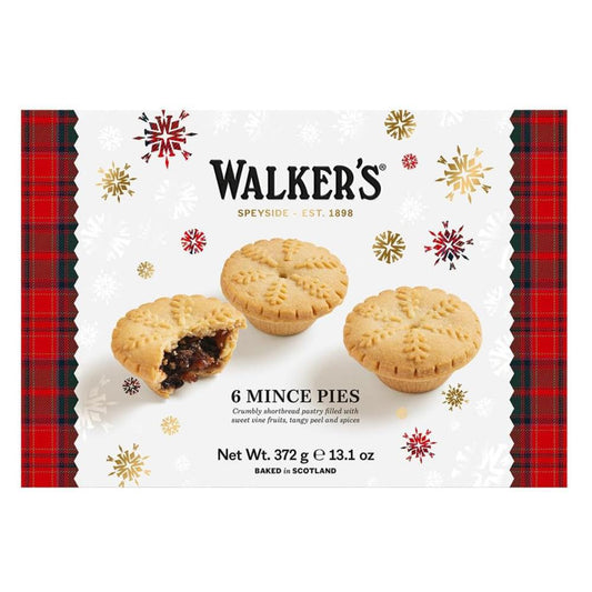 Walker's Shortbread - Fruit Mince Tart (6CT)