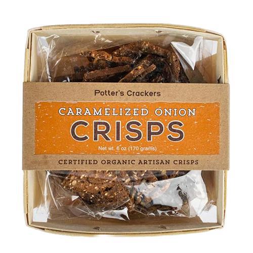 Potter's Crackers - 'Caramelized Onion' Crisps (5.3OZ)