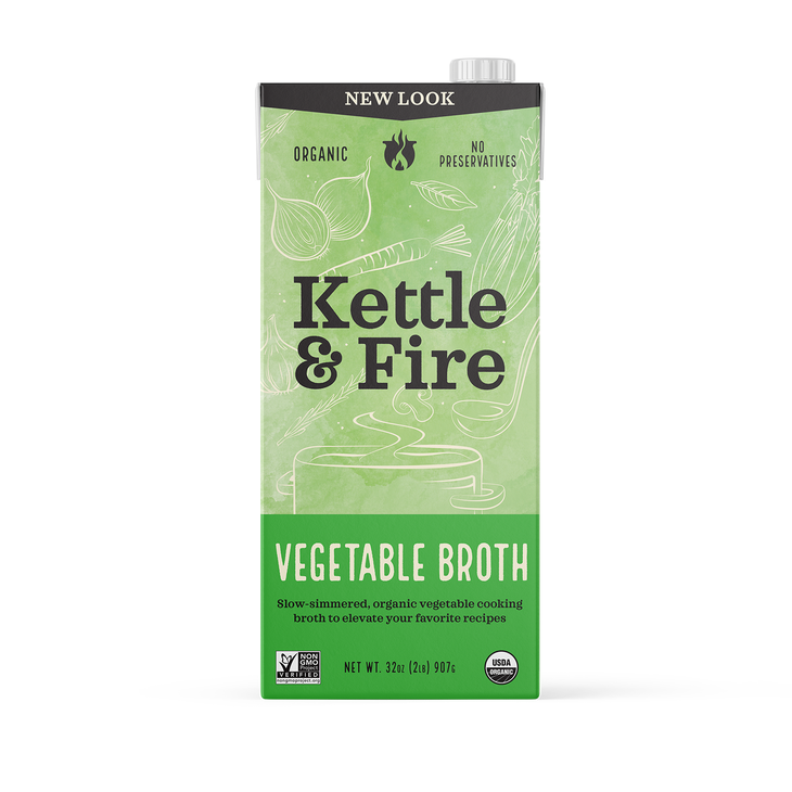 Kettle & Fire - Organic Vegetable Broth (32OZ)