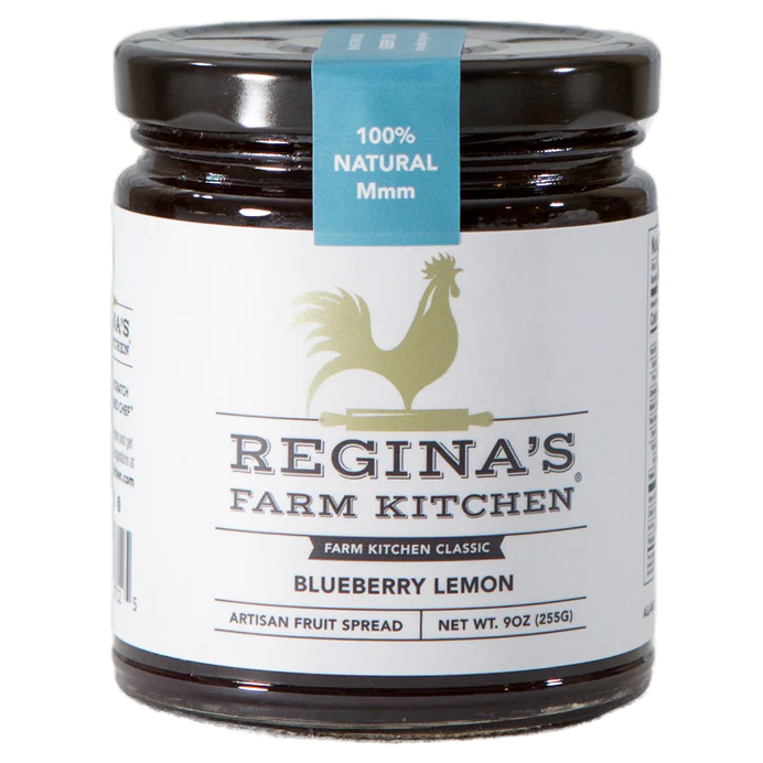 Regina's Farm Kitchen - Blueberry & Lemon Artisan Fruit Spread (9OZ)