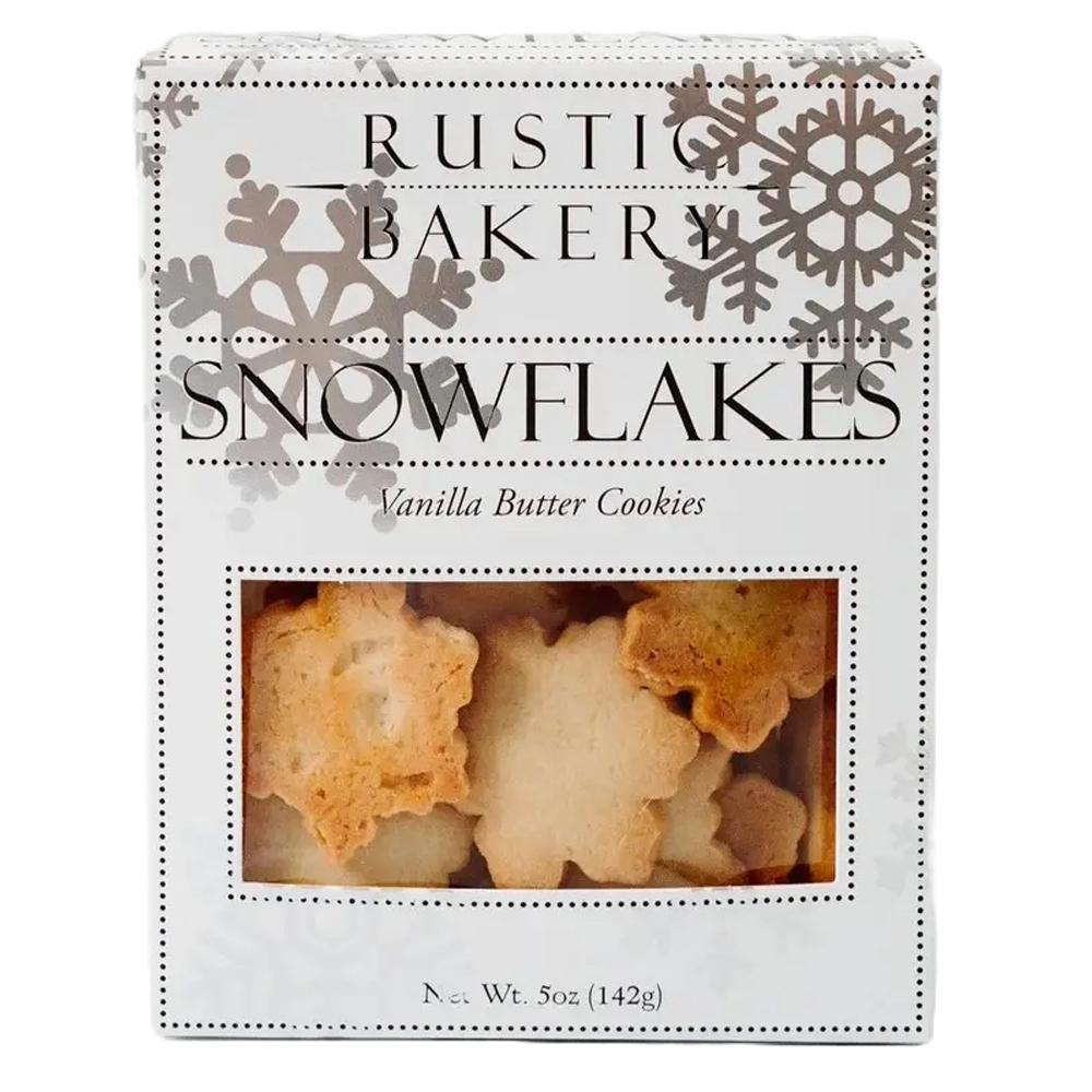 Rustic Bakery - 'Snowflakes' Vanilla Butter Cookies (5OZ)