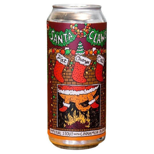 Fat Orange Cat Brew Co. - 'Santa Claws' Imperial Stout (16OZ)