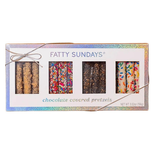 Fatty Sundays - 'Best Sellers Gift Set' Chocolate Covered Pretzels (4CT)