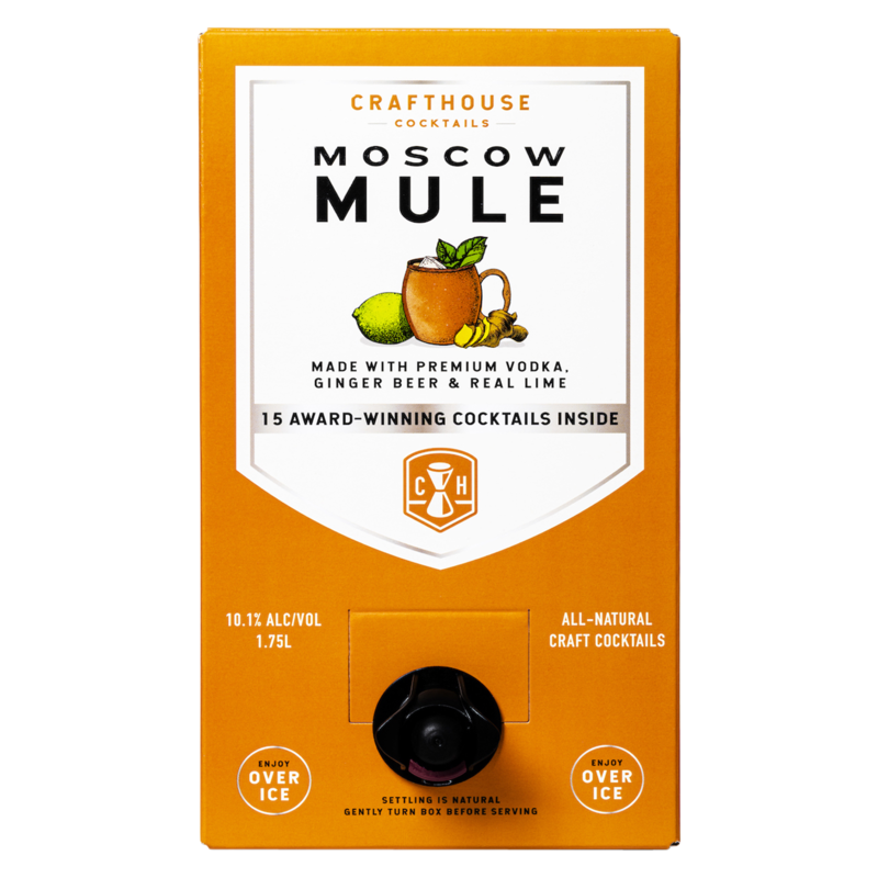 Crafthouse Cocktails - Moscow Mule RTD Cocktail (1.75L/15CT)