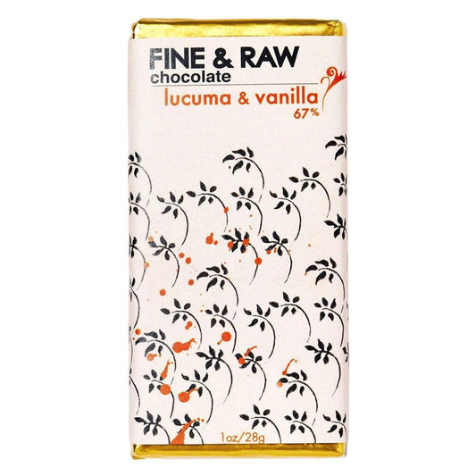 Fine & Raw - 'Lucuma & Vanilla' Chocolate Bar (28G | 67%)