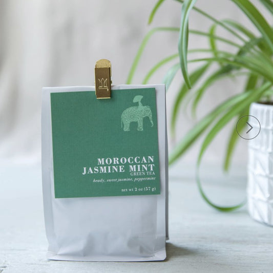 Firepot Nomadic Teas - 'Moroccan Jasmine Mint' Organic Green Tea (2OZ) - The Epicurean Trader