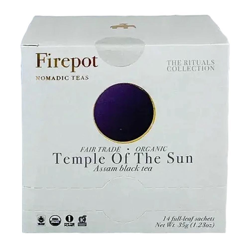 Firepot Nomadic Teas - 'Temple Of The Sun' Organic Black Tea (14CT)