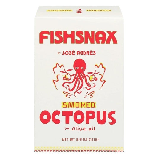 FishSnax by Jose Andres - Smoked Octopus in Olive Oil (3.9OZ)