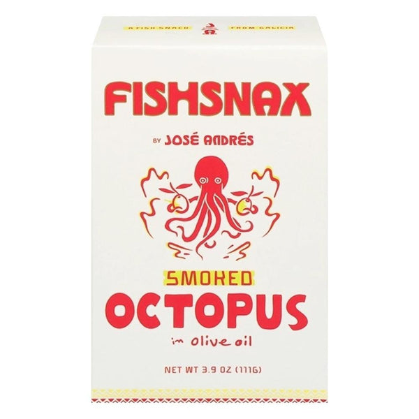 FishSnax by Jose Andres - Smoked Octopus in Olive Oil (3.9OZ)