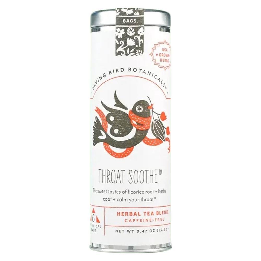 Flying Bird Botanicals - 'Throat Soothe' Herbal Tea Blend (6CT)