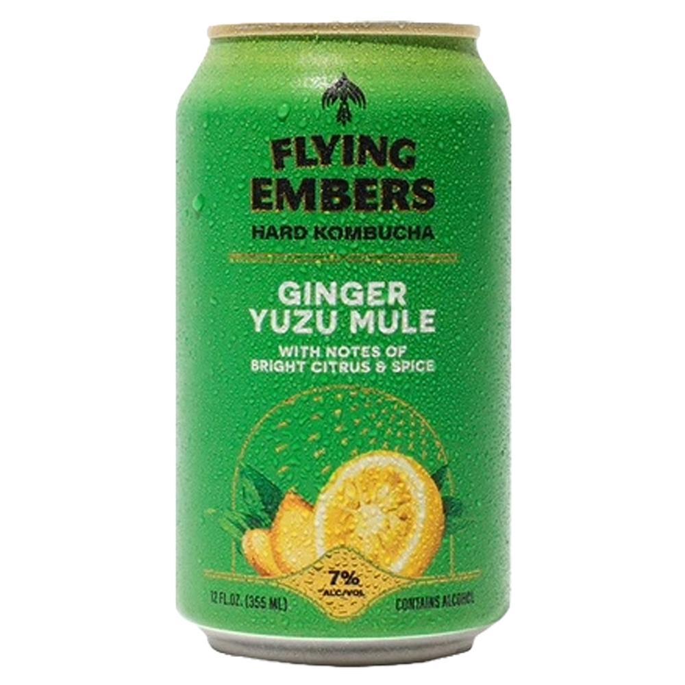 Flying Embers - 'Ginger Yuzu Mule' Hard Kombucha (12OZ)