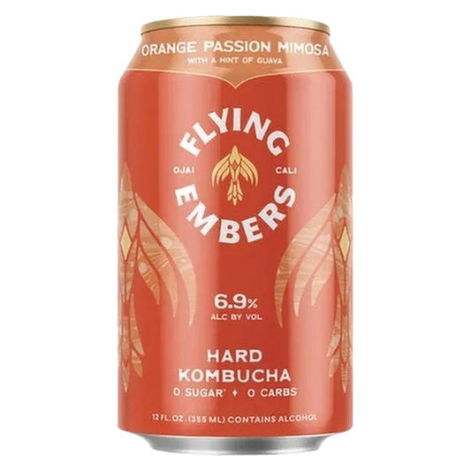 Flying Embers - 'Orange Passion Mimosa' Hard Kombucha (12OZ)