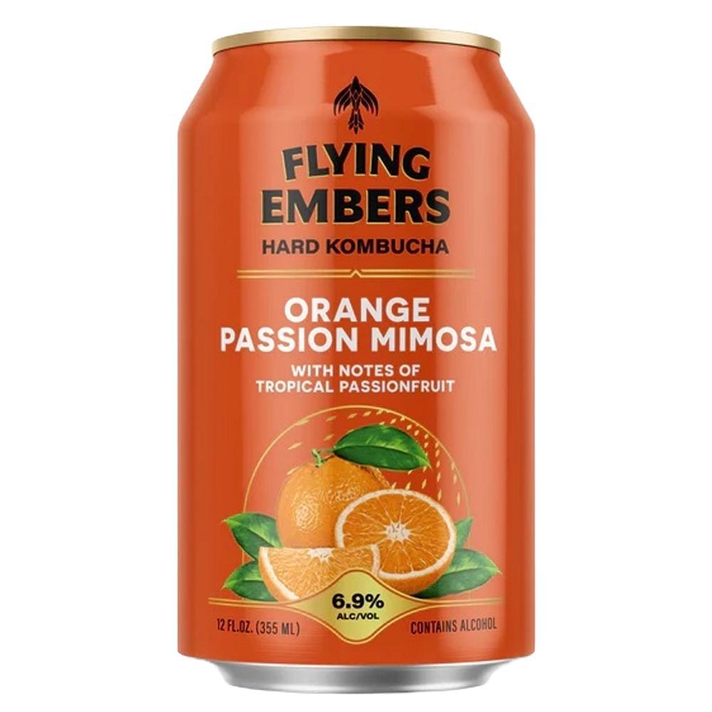 Flying Embers - 'Orange Passion Mimosa' Hard Kombucha (16OZ)