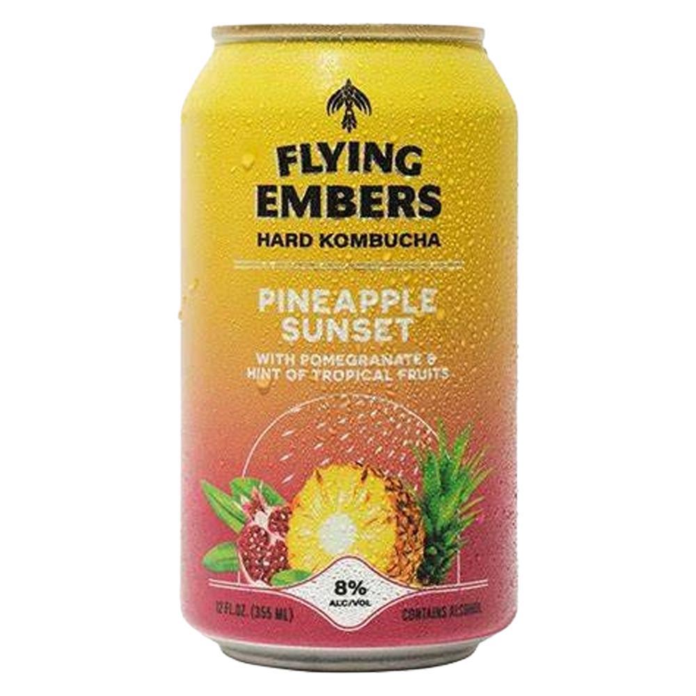 Flying Embers - 'Pineapple Sunset' Hard Kombucha (12OZ)