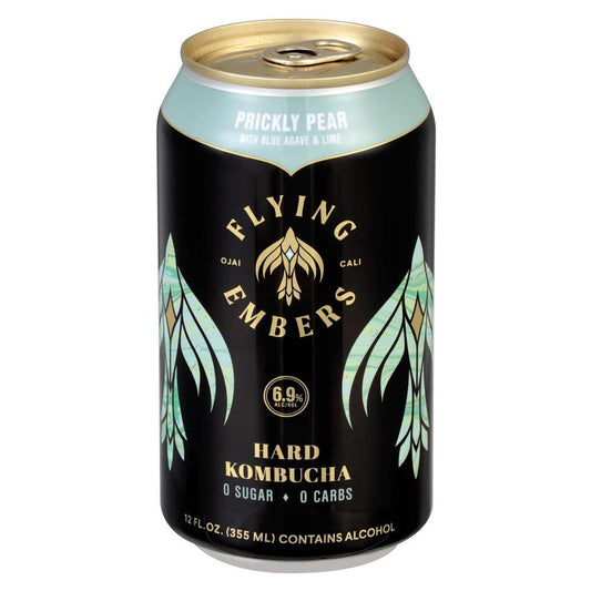 Flying Embers - 'Prickly Pear' Hard Kombucha (12OZ)