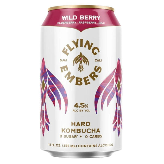 Flying Embers - 'Wild Berry' Hard Kombucha (12OZ)