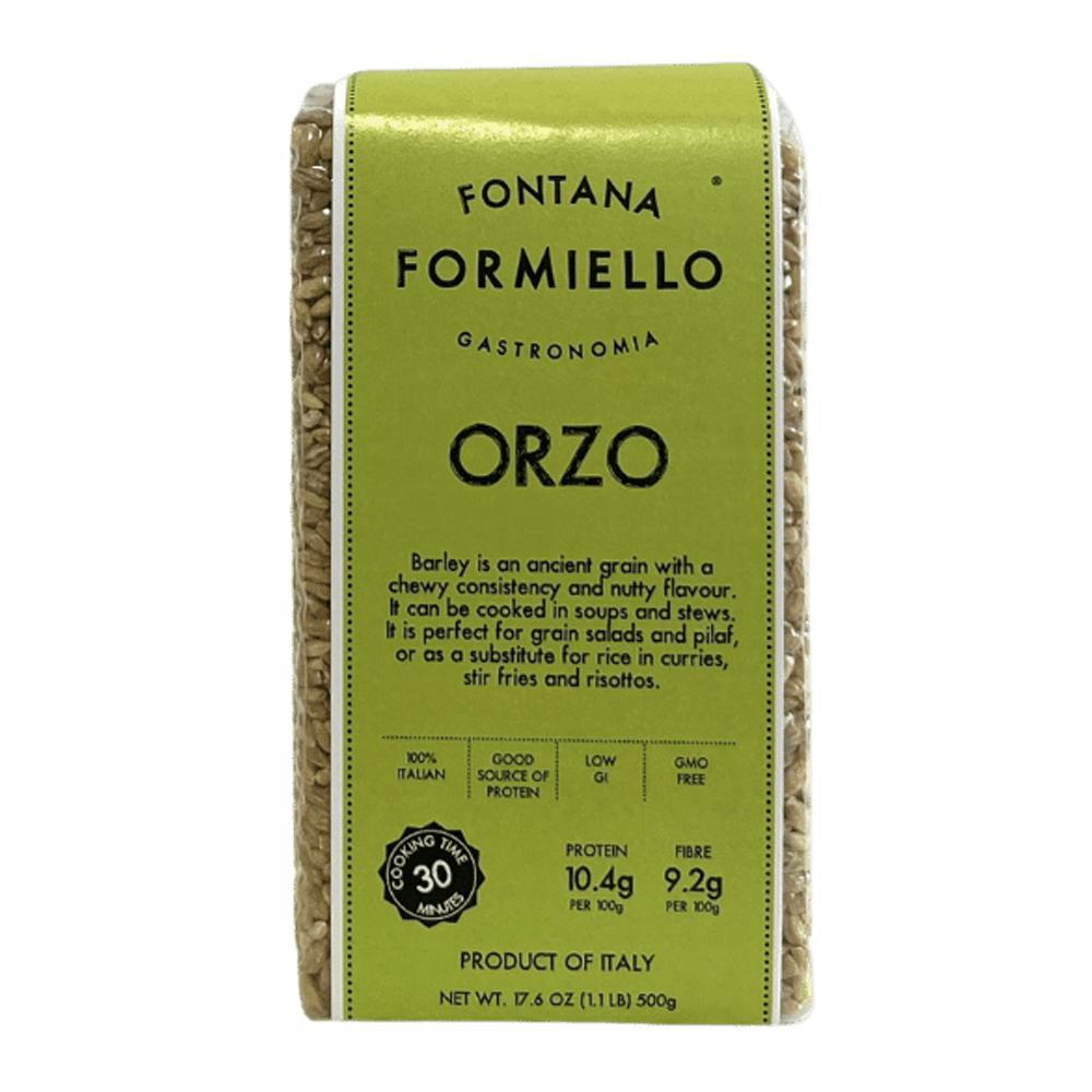 Fontana Formiello Barley (Orzo) (17.6OZ) The Epicurean Trader